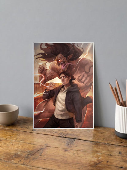Eren Fanart Poster
