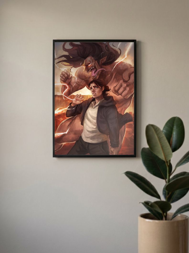 Eren Fanart Poster