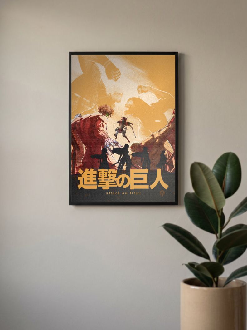 Attack on Titan Sonirholtoi Barimtuud Poster
