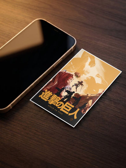 Attack on Titan Sonirholtoi Barimtuud Poster