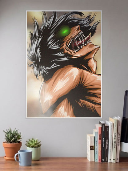 Attack on Titan: The Titan Roar | Eren Yeager | Anime Poster