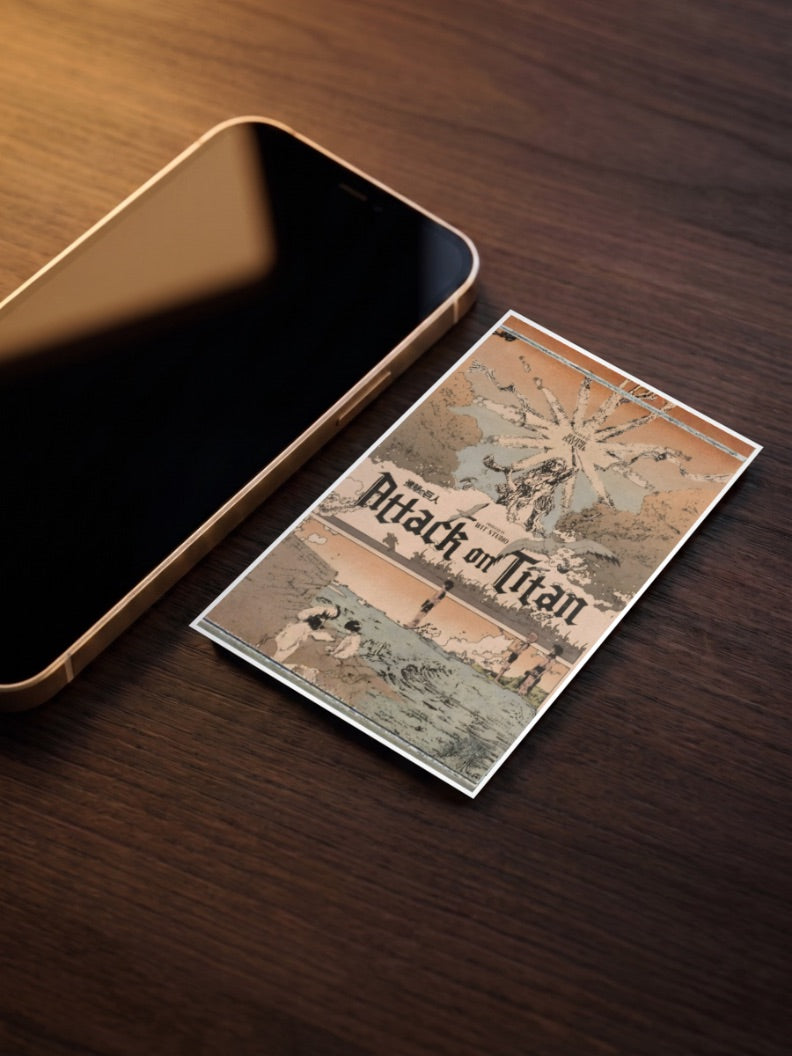 Attack on Titan Young Eren Anime Poster