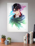 Levi Ackerman Anime Attack on Titan Poster