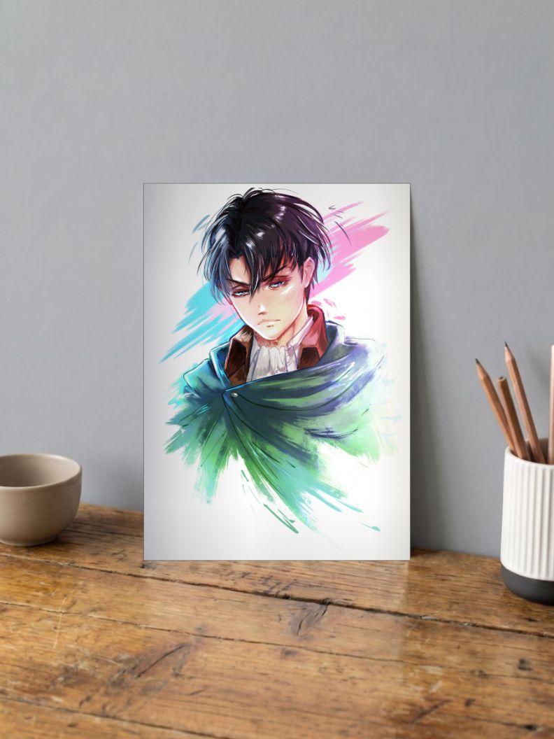 Levi Ackerman Anime Attack on Titan Poster