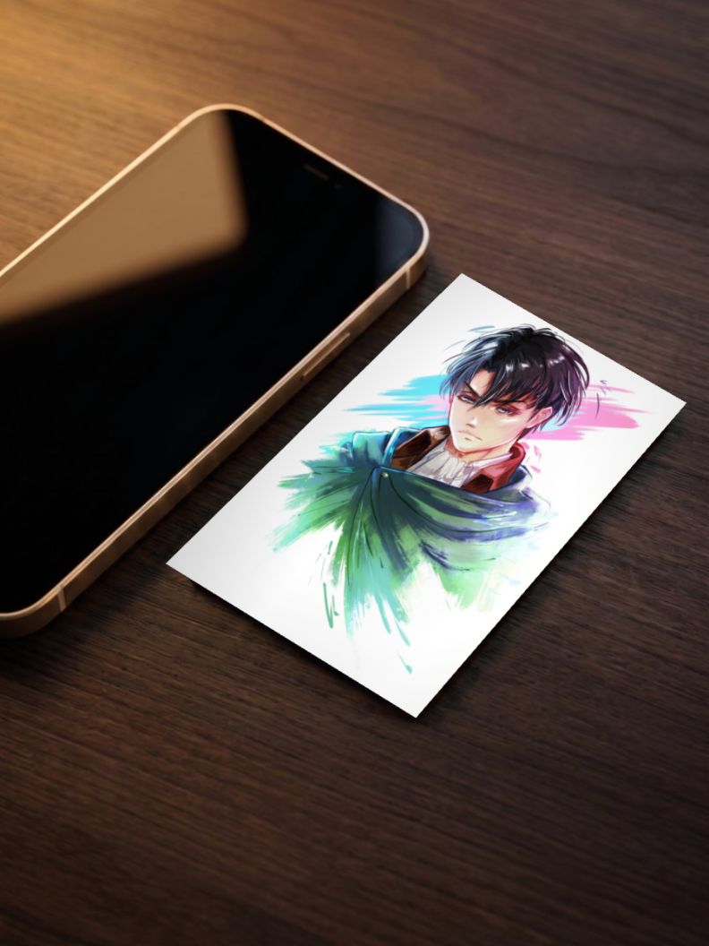 Levi Ackerman Anime Attack on Titan Poster