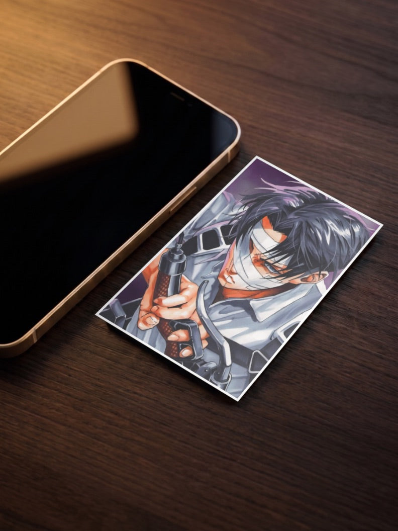 Attack on Titan Levi Anime Poster