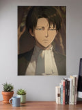 Attack on Titan Levi Ackerman Anime Poster