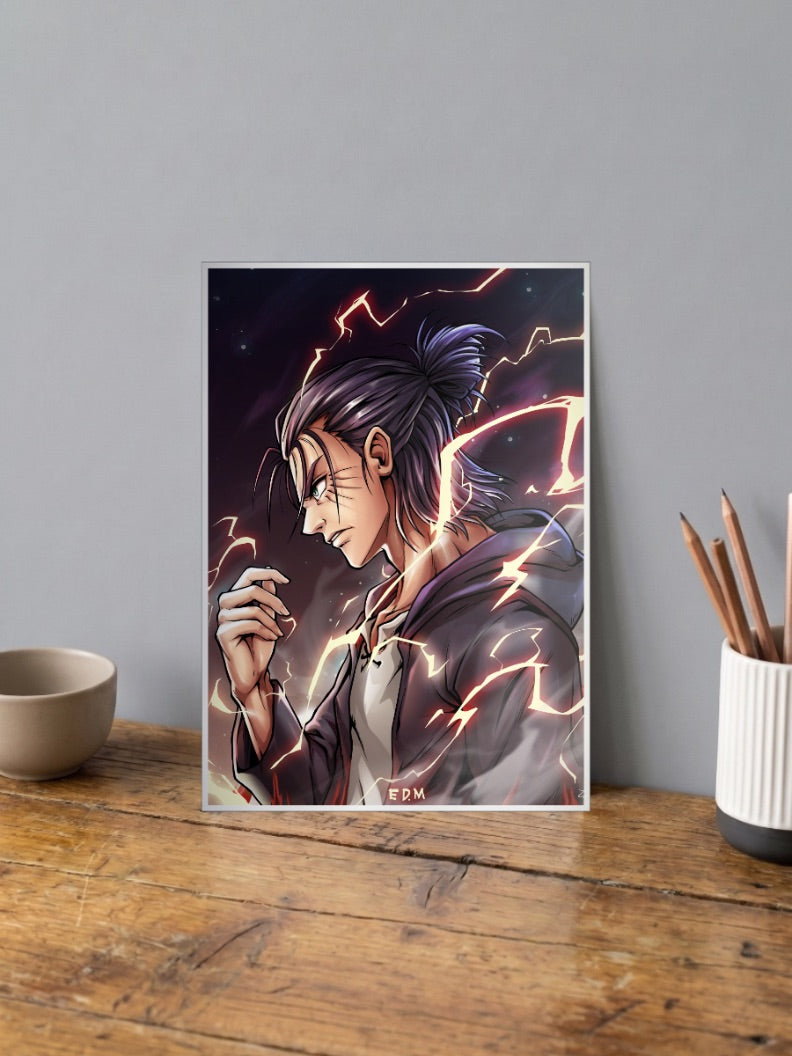 Attack on Titan Founding Eren Anime Poster