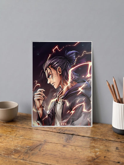 Attack on Titan Founding Eren Anime Poster