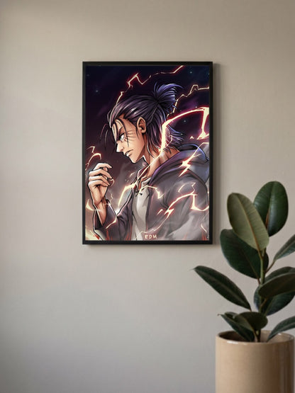 Attack on Titan Founding Eren Anime Poster
