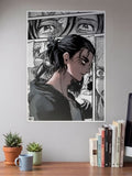Eren Yeager Comic Strip Poster