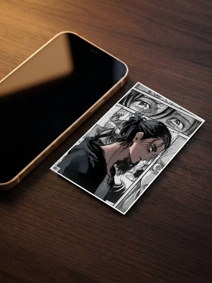 Eren Yeager Comic Strip Poster