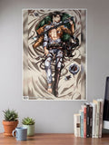 Captain Levi Ackerman Poster