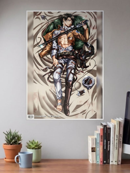 Captain Levi Ackerman Poster
