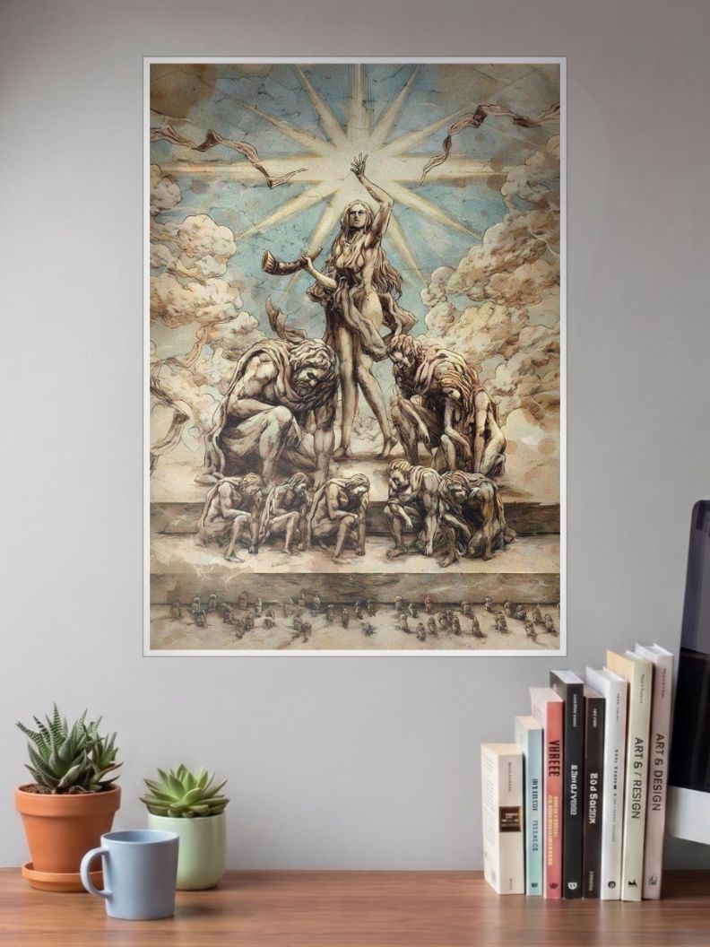 “Attack on Titan: Gods | Worshipping God | Anime Poster