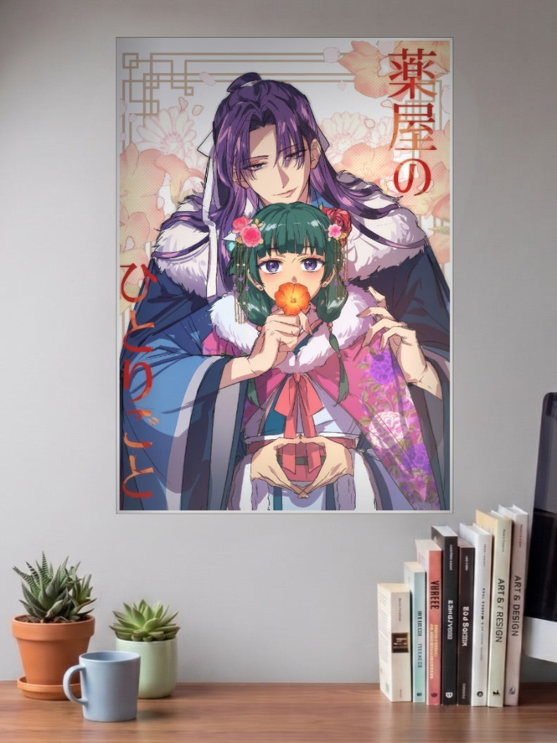 Apothecary Diaries Maomao Jinshi Anime Poster