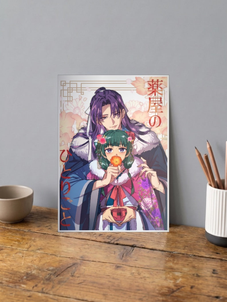 Apothecary Diaries Maomao Jinshi Anime Poster