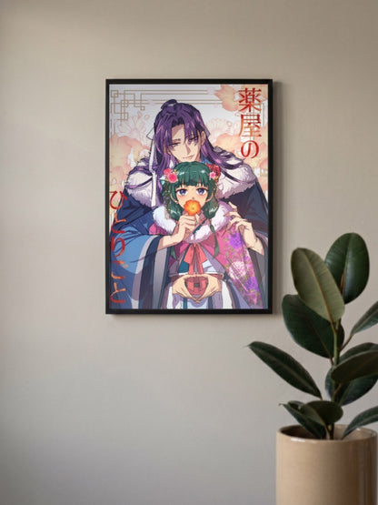 Apothecary Diaries Maomao Jinshi Anime Poster