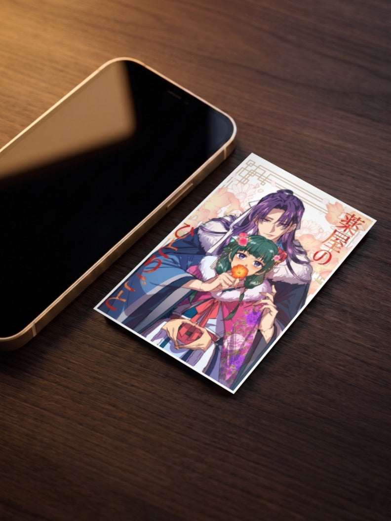 Apothecary Diaries Maomao Jinshi Anime Poster