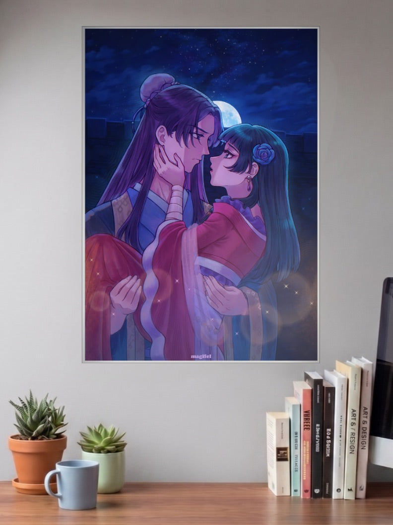 Apothecary Diaries Palace Duo Anime Poster