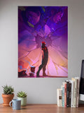 Arcane Jinx and Vi Anime Poster