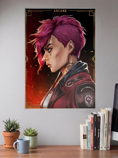 Arcane Vi Solo Anime Poster