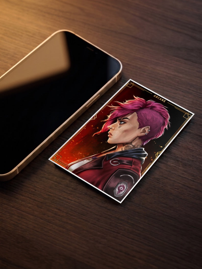 Arcane Vi Solo Anime Poster