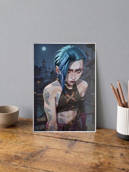 Arcane Jinx Solo Anime Poster