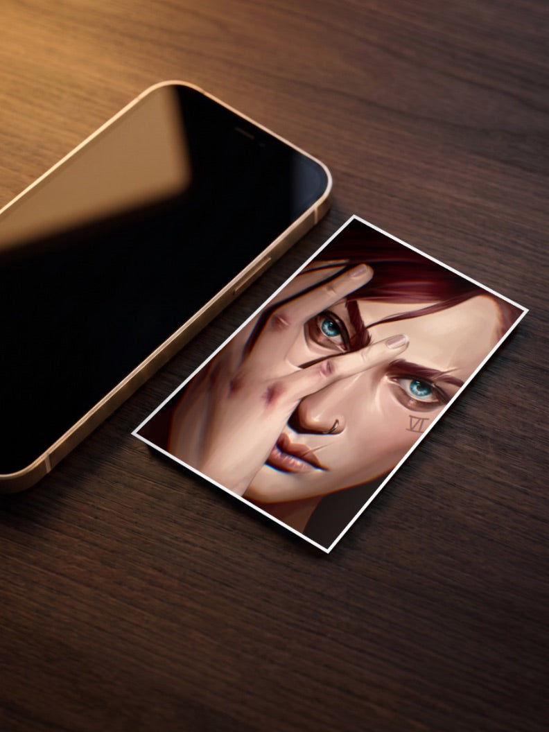 Arcane Jinx and Violet Anime Poster