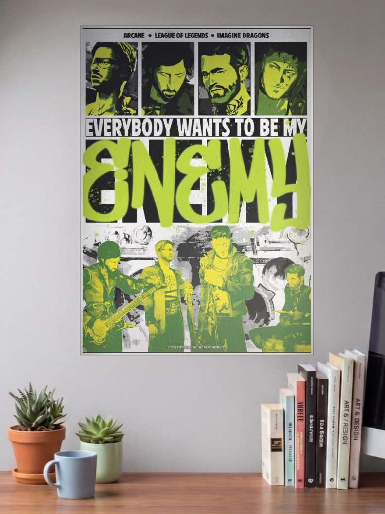 Arcane My Enemy Anime Poster