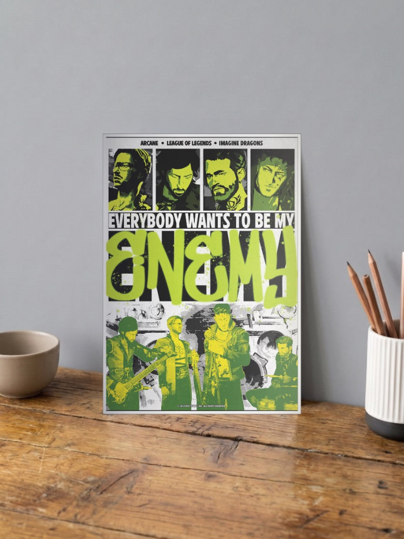 Arcane My Enemy Anime Poster
