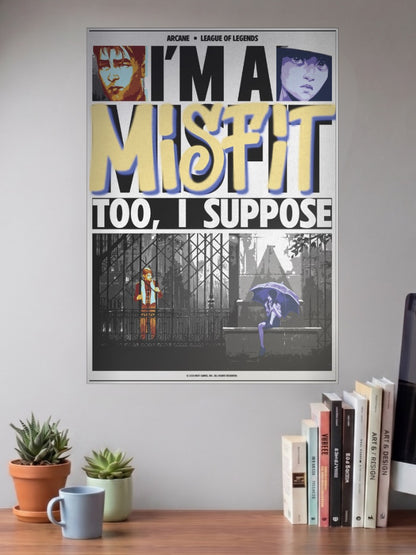 Arcane Misfit Anime Poster