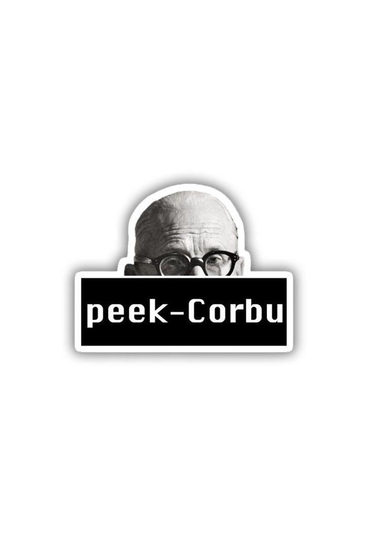 Peek - Corbu Sticker