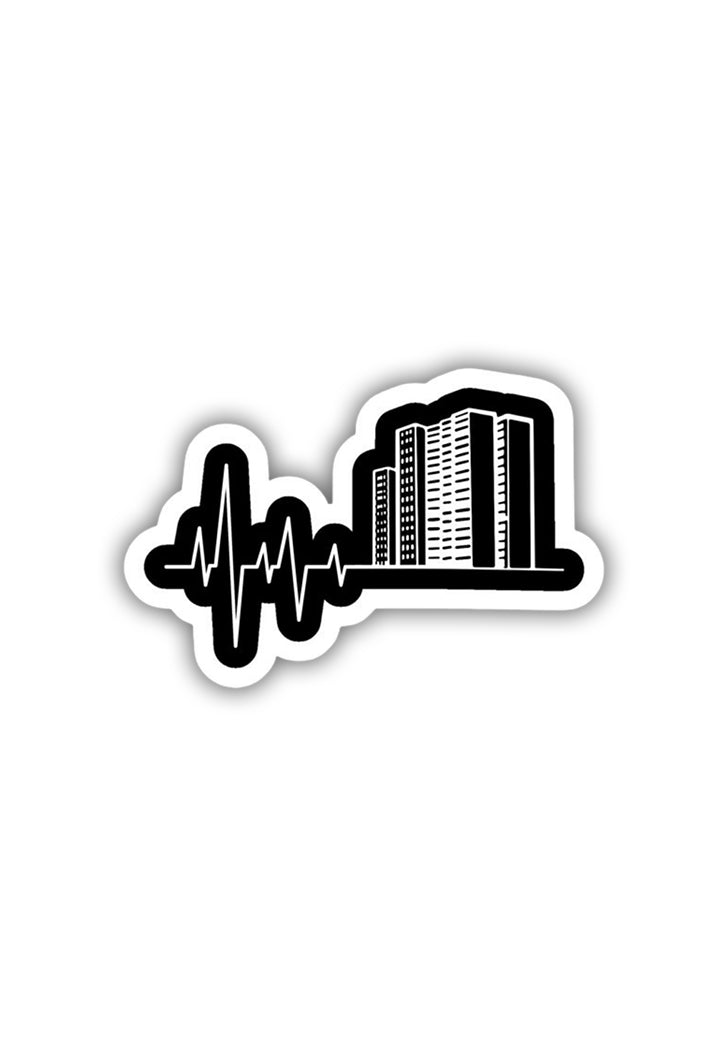 Architecture love Sticker