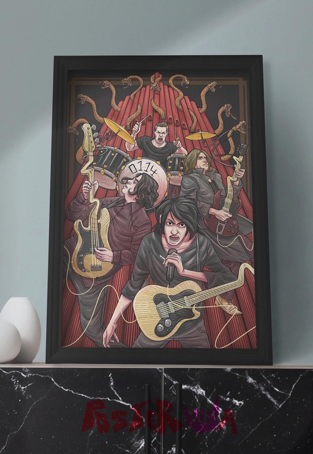 Melodic Shadows | Arctic Monkeys | Band Poster