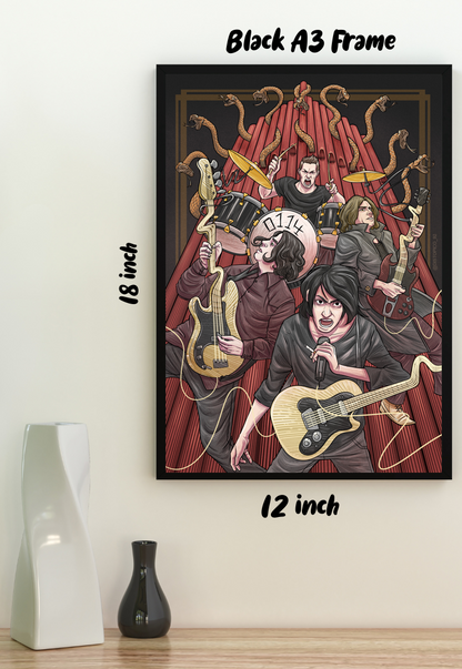 Melodic Shadows | Arctic Monkeys | Band Poster