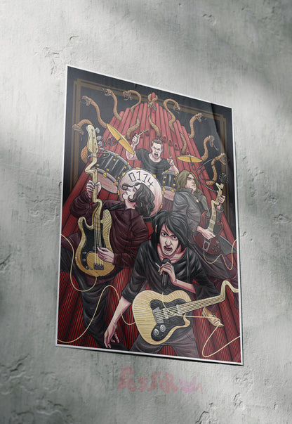 Melodic Shadows | Arctic Monkeys | Band Poster