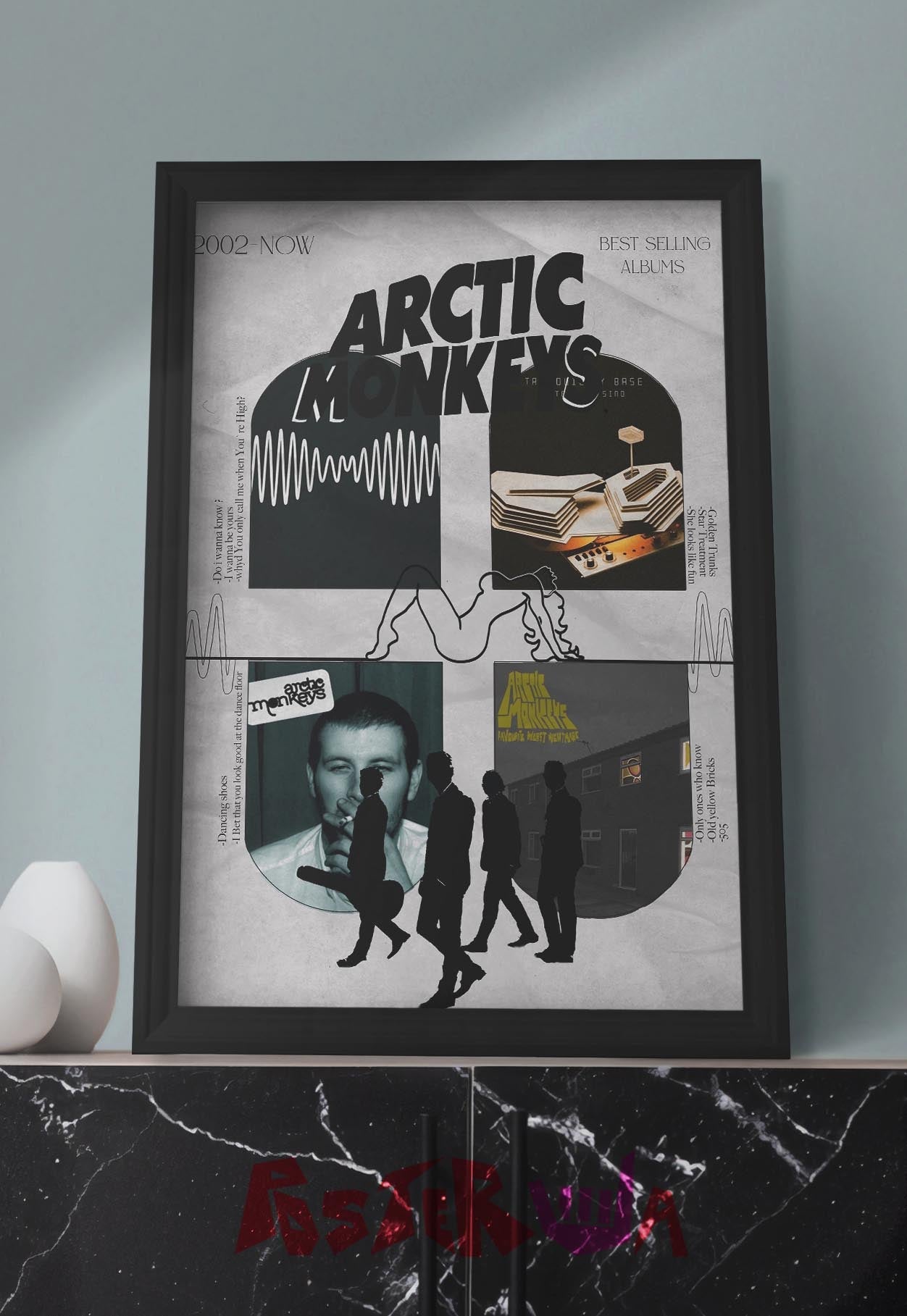Melodic Wilderness | Arctic Monkeys | Bands Poster