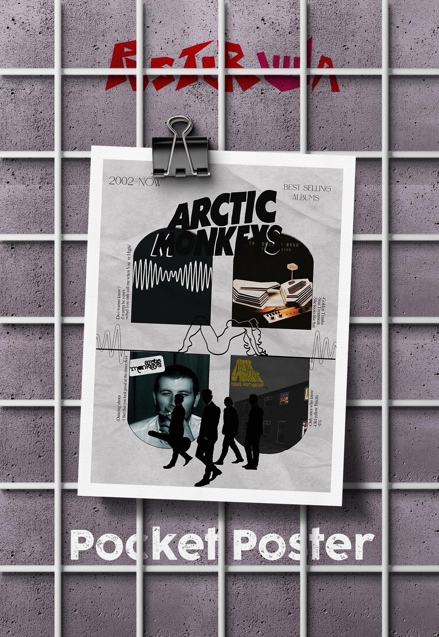 Melodic Wilderness | Arctic Monkeys | Bands Poster