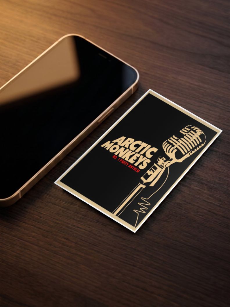 Melancholic Echoes | Arctic Monkeys | Art Poster