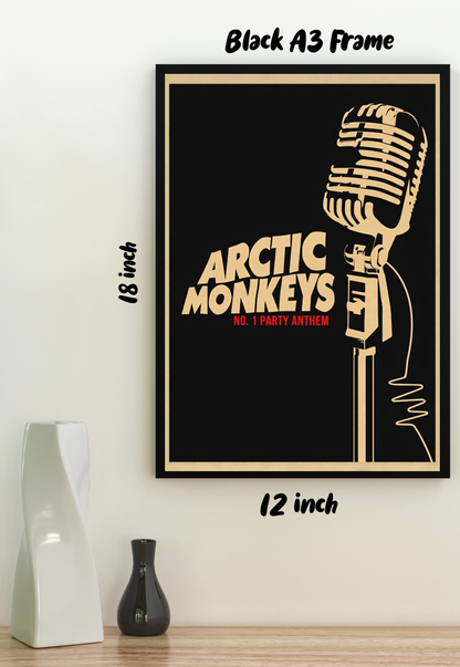 Melancholic Echoes | Arctic Monkeys | Art Poster