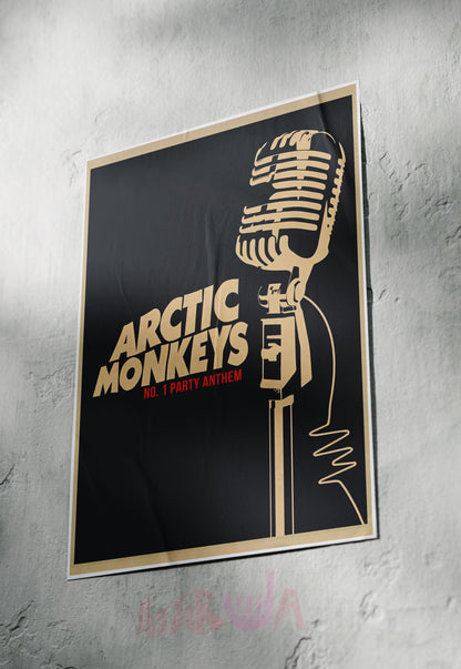 Melancholic Echoes | Arctic Monkeys | Art Poster