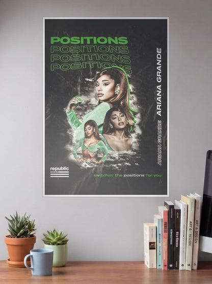 Harmonious Heights | Ariana Grande | Kpop Poster
