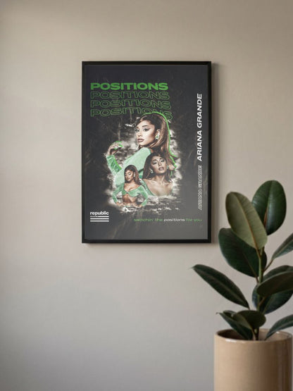 Harmonious Heights | Ariana Grande | Kpop Poster