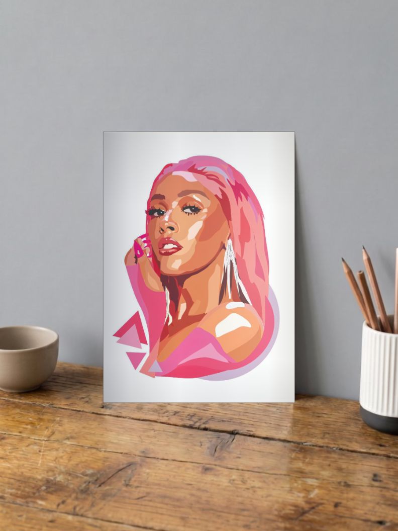 Melodic Muse | Ariana Grande | Singer Poster