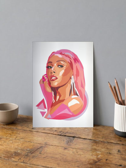 Melodic Muse | Ariana Grande | Singer Poster