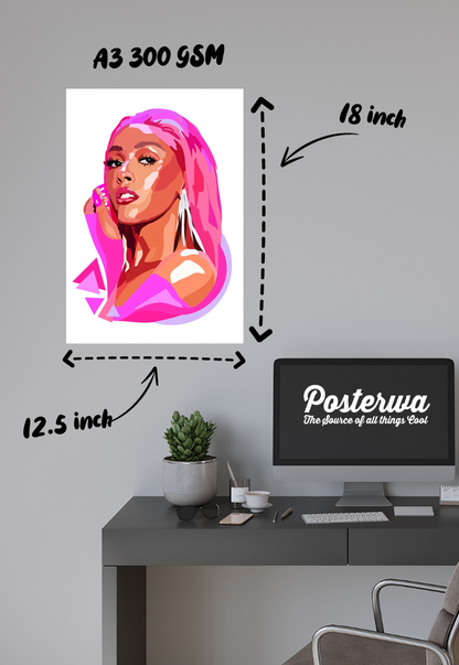 Melodic Muse | Ariana Grande | Singer Poster