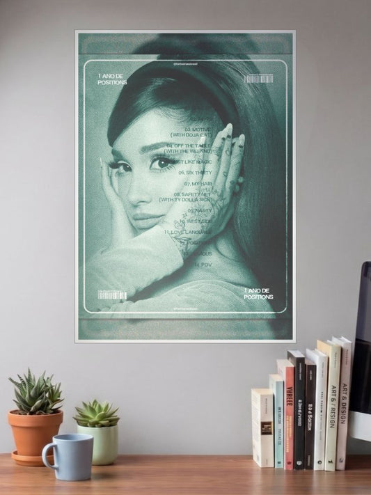 Retro Vibes | Ariana Grande | Music Poster