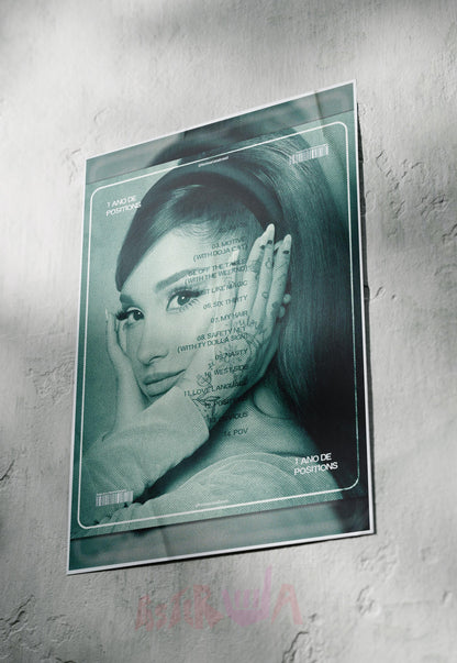 Retro Vibes | Ariana Grande | Music Poster