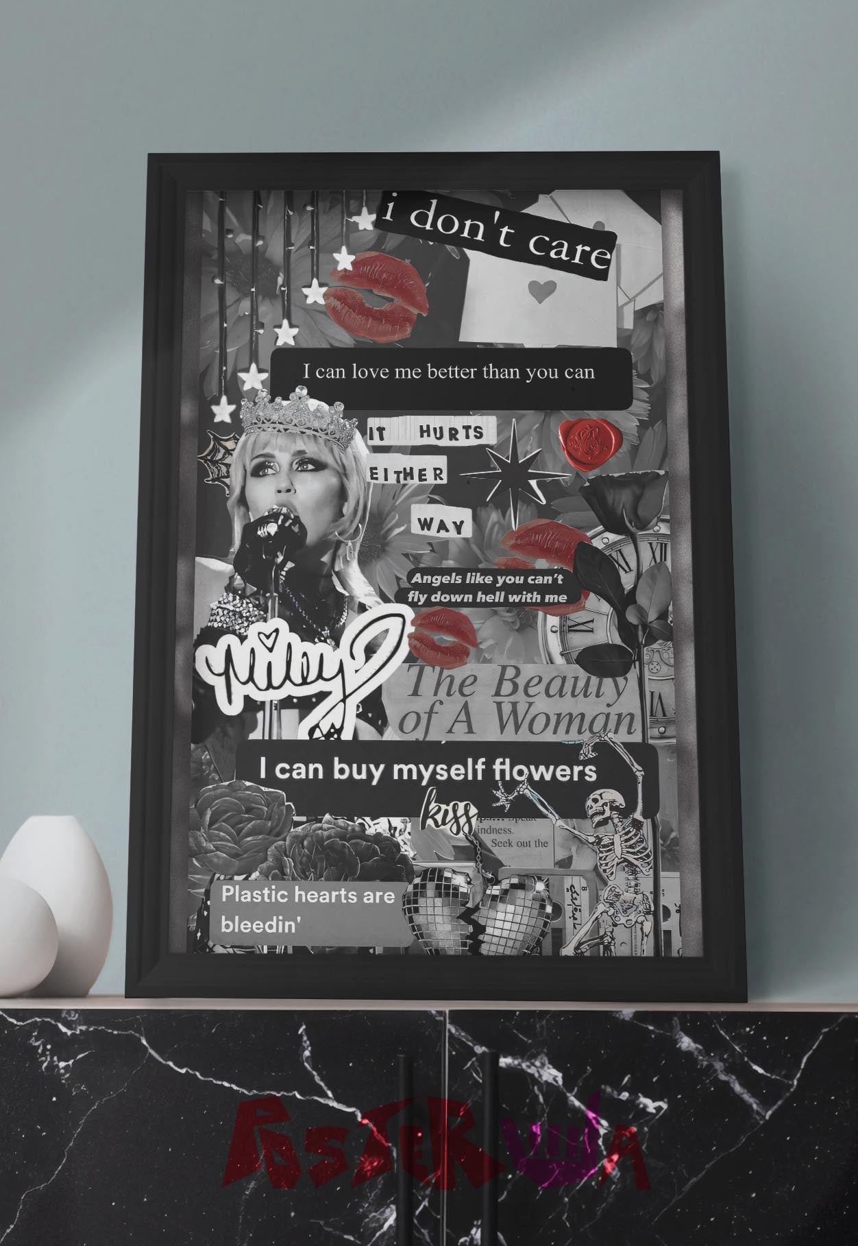 Melodies of Grandeur | Ariana Grande | Singer Poster